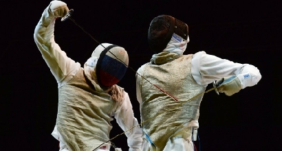 Scherma, foto AFP Scherma, foto AFP
