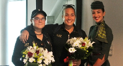 FESTA A FIUMICINO PER LE AZZURRE DELL'ARCO E NON SOLO