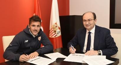 Jovetic, foto Twitter Siviglia