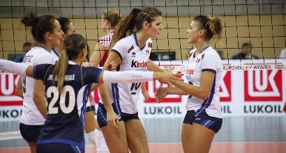 Europei di volley: l'Italia vola ai quarti