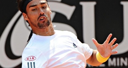 Fognini, foto Lapresse Fognini, foto Lapresse