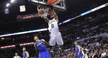 Clippers-Spurs, foto Afp Clippers-Spurs, foto Afp