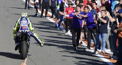 MotoGP, Rossi: "Che sorpassi con Iannone"