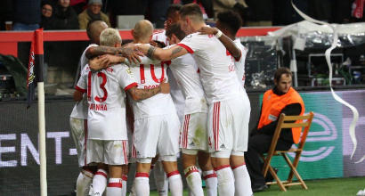 Bundesliga, il Bayern è ancora inarrestabile: Leverkusen al tappeto