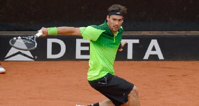 Fognini, foto Afp Fognini, foto Afp