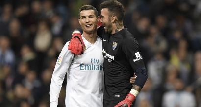 Liga: Cristiano Ronaldo salva il Real Madrid, manita Atletico