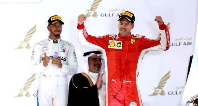 F1, Hamilton: "Basta perdere punti rispetto a Vettel"