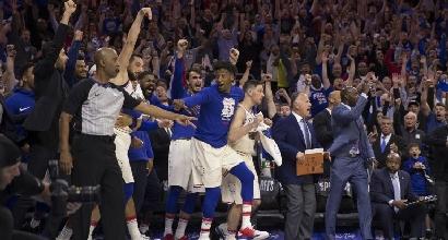 Nba: LeBron segna ancora sulla sirena, Cleveland vede la finale di Conference