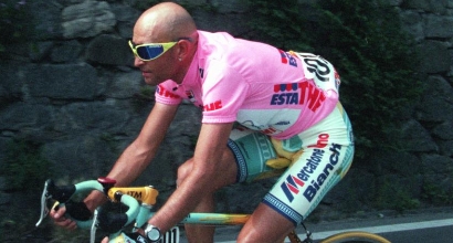 Pantani, foto Lapresse