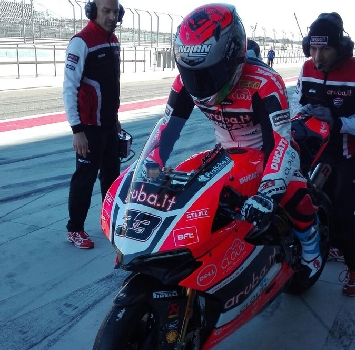 Sbk, test Aragon: Ducati e Kawasaki davanti