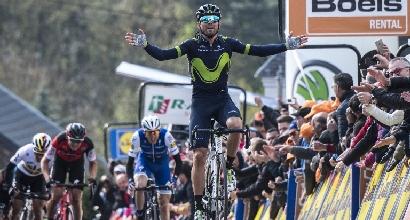 Freccia Vallone, un solo padrone: vince ancora Valverde
