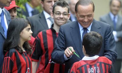 Berlusconi a Milanello Berlusconi a Milanello