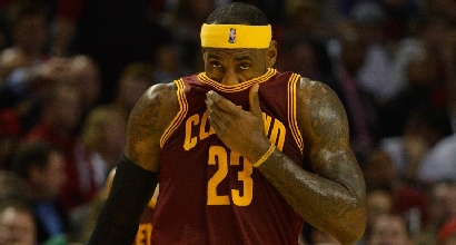 Lebron James, foto Afp Lebron James, foto Afp