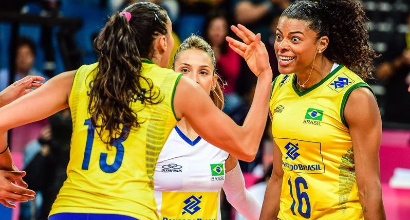 Volley, World Grand Prix: troppo Brasile per l'Italia