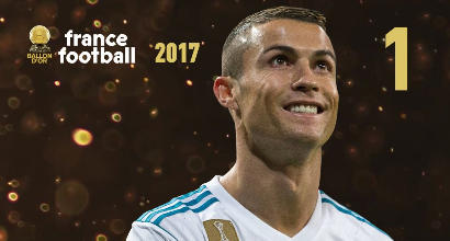Cristiano Ronaldo vince il quinto Pallone d'Oro: raggiunto Messi