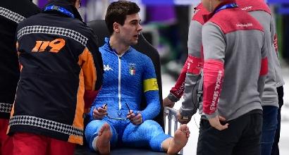 PATTINAGGIO VELOCITA', INFORTUNIO PER TUMOLERO