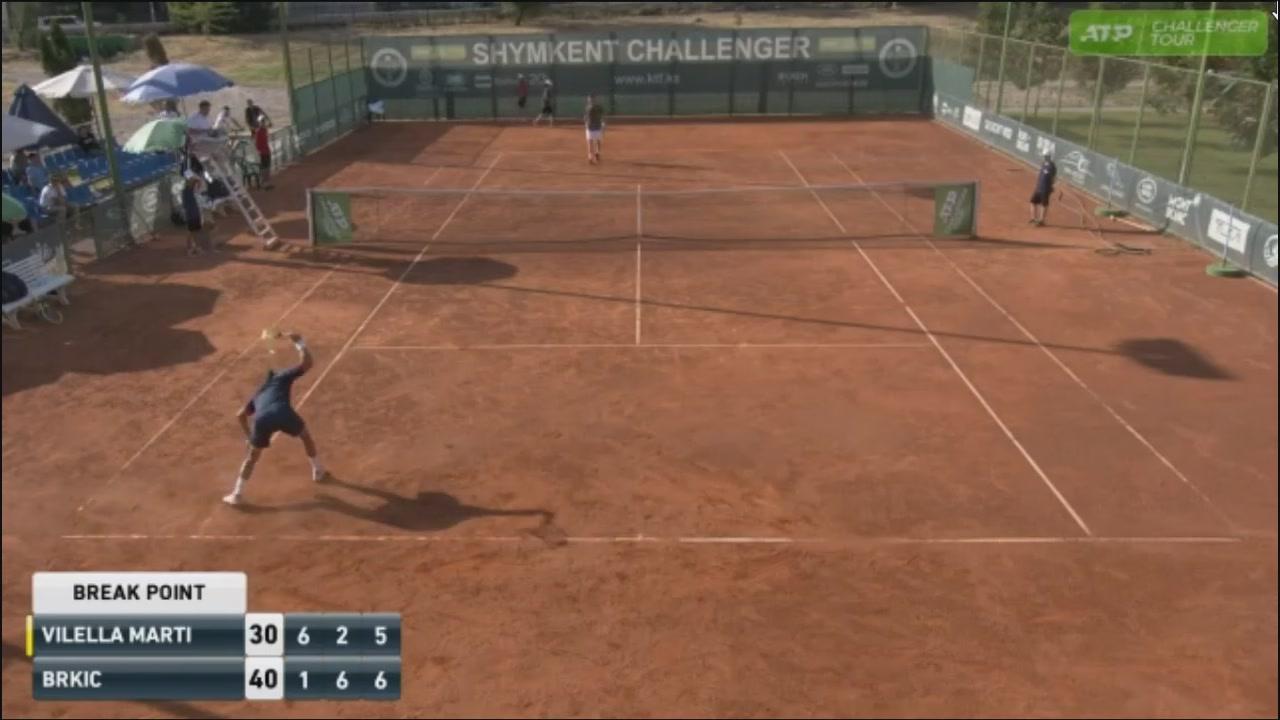Il tennista perde la testa