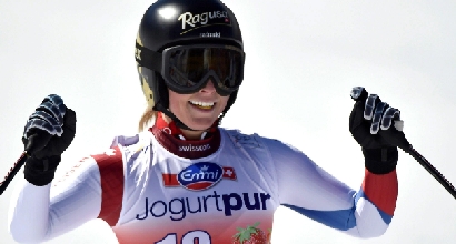 Lara Gut, foto Ansa Lara Gut, foto Ansa
