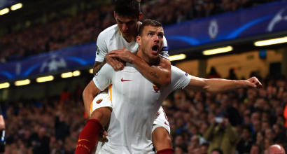 La Roma si gode Dzeko: gli ottavi di Champions sono a 5 punti