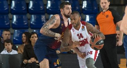 Basket, Eurolega: Milano ringrazia Bertans, sbancata Barcellona