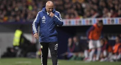Sampaoli: "L'Argentina è stata schiaffeggiata". E Maradona...