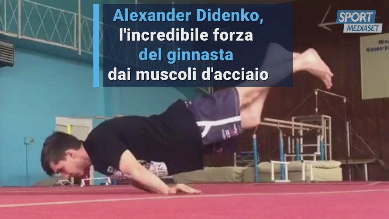 Alexander Didenko sfida la gravità con la sua incredibile forza