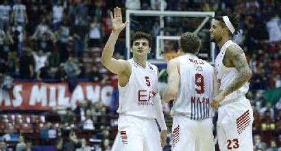 Basket, Serie A: Milano non c'è, vince Capo d'Orlando Basket, Serie A: Milano non c'è, vince Capo d'Orlando