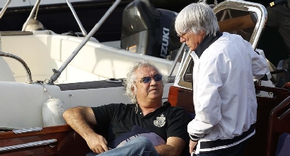 Briatore ed Ecclestone (IPP) Briatore ed Ecclestone (IPP)