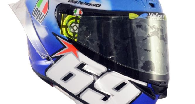 MotoGP, per Iannone un casco interamente dedicato a Hayden