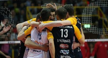 Volley, quarti di finale Scudetto: Verona trascina Trentino a gara 3