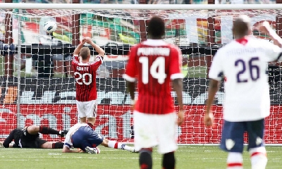 Gol di Ramirez, foto Lapresse Gol di Ramirez, foto Lapresse