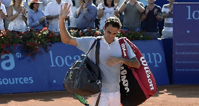Roger Federer, foto Ansa Roger Federer, foto Ansa
