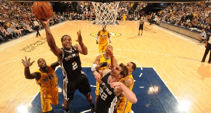 San Antonio vs Indiana. Foto Afp San Antonio vs Indiana. Foto Afp