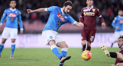 Higuain, foto Lapresse