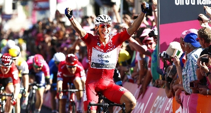 Giro 2016, 3a tappa: capolavoro Kittel, bis e maglia rosa