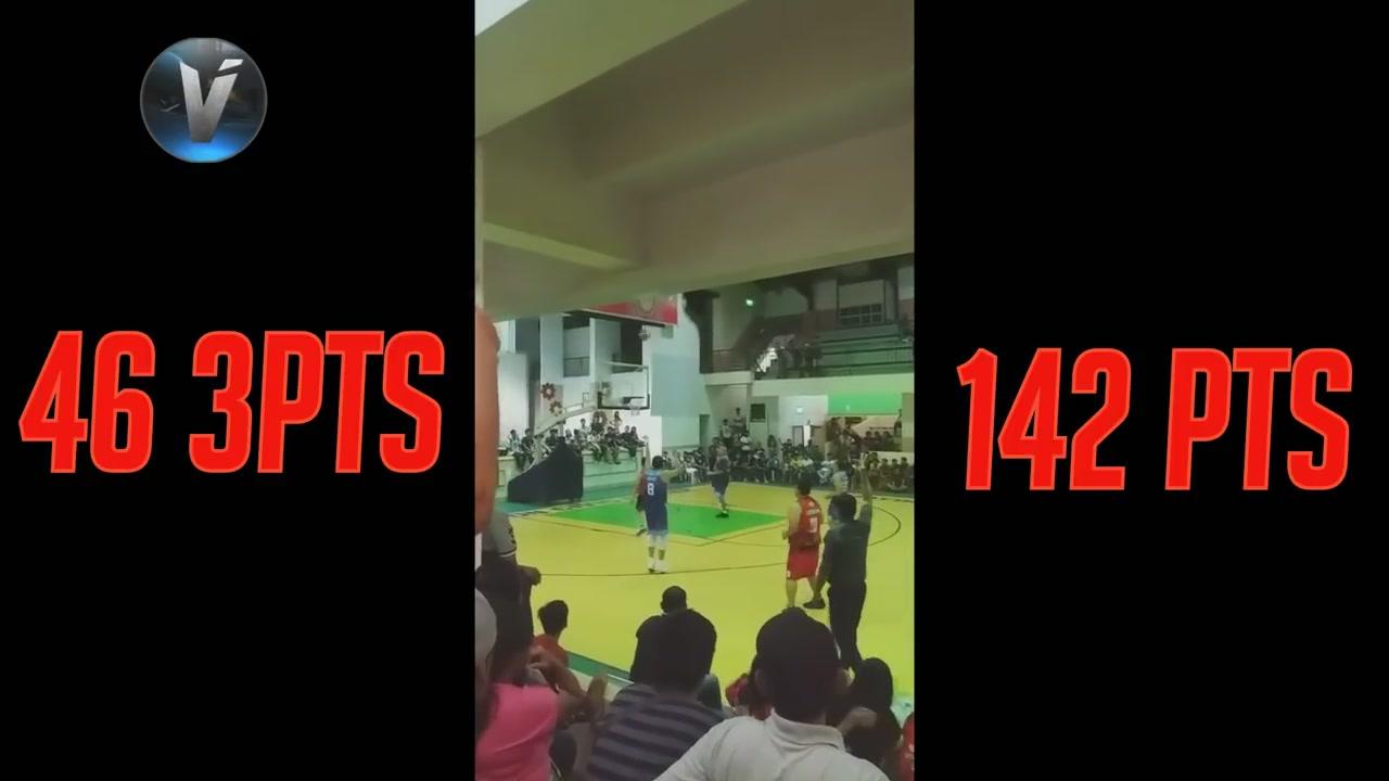 Caidic, 46 triple e 142 punti