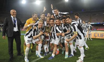 Juve con la Coppa, La Presse Juve con la Coppa, La Presse