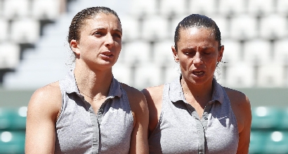 Errani e Vinci, foto Ansa Errani e Vinci, foto Ansa