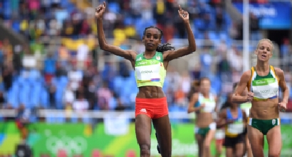 ATLETICA, FINALE 10.000 DONNE: RECORD DEL MONDO PER AYANA