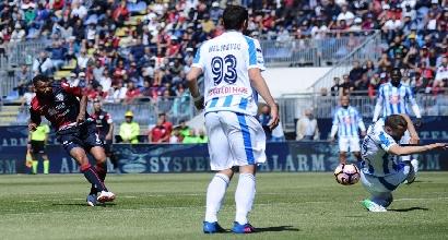 Cagliari-Pescara, foto Lapresse