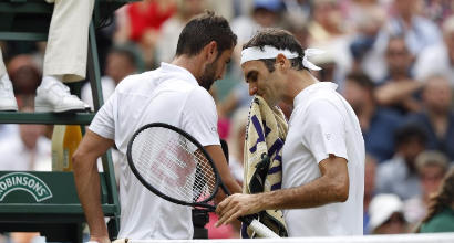 Federer-Cilic (Afp)