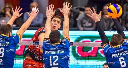 Volley, Superlega: Perugia ko, Lube e Modena in semifinale