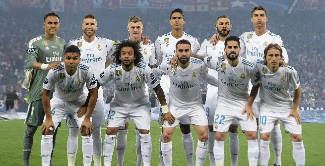 IL REAL MADRID A KIEV NEL 2018