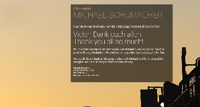 Il sito di Schumacher Il sito di Schumacher