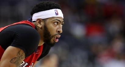 Nba, Davis trascina i Pelicans nella rimonta sui Knicks
