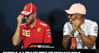 F1, Hamilton: "Io e Vettel insieme? Quando saremo vecchi, magari a Le Mans"