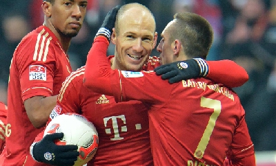 Robben e Ribery, foto Ap Robben e Ribery, foto Ap