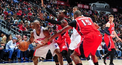 odie Meeks degli Atlanta Hawks, foto Afp odie Meeks degli Atlanta Hawks, foto Afp