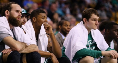 Nba: Thompson bollente, Celtics ai playoff Nba: Thompson bollente, Celtics ai playoff