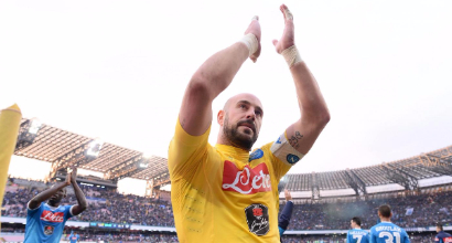 Napoli, Reina: "Voglio chiudere qui la carriera"